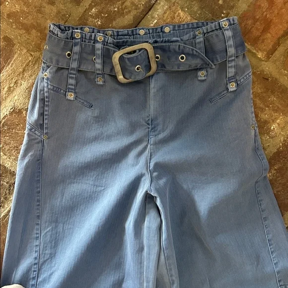 ⭐️NWT Free People Sloane Belted Wide Leg Pants⭐️ - Picture 8 of 11